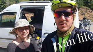 Descending Million Dollar Highway in Colorado - BY BICYCLE