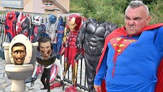 Superheroes vs Skibidi Toilet 4