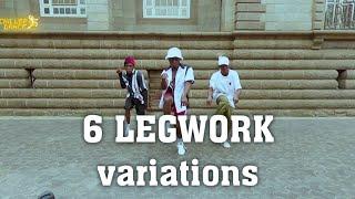 How To LEGWORK  - 6 LEGWORK Varitions - Dance Tutorial - @chilubatheone