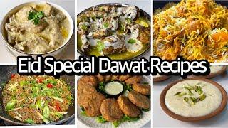 Eid Special Dawat Menu Recipes - Tasty & Easy Dawat Recipes by cooking with sariya