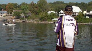 On the Water with McKendree University for Day 2 Competition at Kentucky Lake