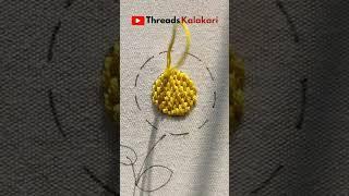 Amazing Hand Embroidery Flower Designs / Embroidery Designs #shorts #embroidery