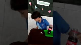 apresentação aluno cientista William