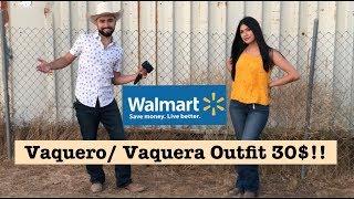 WALMART Cowboy/Cowgirl Outfit Challenge 30$