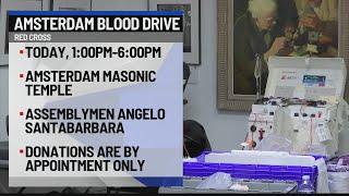 Amsterdam blood drive today