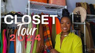 Closet tour and walkthrough #fashion #style #fallfashion