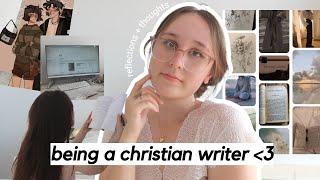 what its like, being a christian writer ⁺️˖†˖ reflections, character portrayals, pod.87