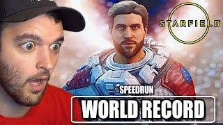 WORLD RECORD STARFIELD SPEEDRUN WILL BLOW YOUR MIND!