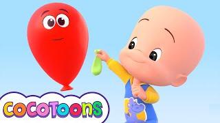 Los globos mágicos de Cuquín - ¡Aprende los colores! | Cocotoons - Canciones infantiles