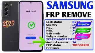 All Samsung FRP Bypass 2025 (100% DONE) Android 12-13-14 || Samsung s21 frp bypass android 14