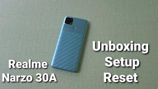 Realme Narzo 30A Unboxing, Setup & Reset