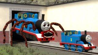 Building a Thomas Train Chased By Cursed Thomas and Friends,Thomas Bus Eater in Garry's Mod