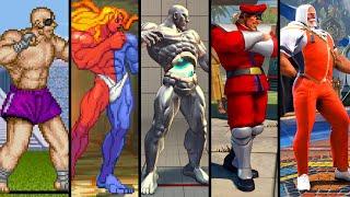 Street Fighter All Bosses (1987-2024)