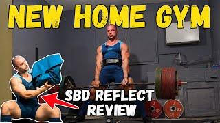 New home gym | SBD REFLECT | Deadlift + bench