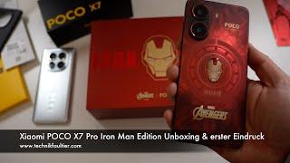 Xiaomi POCO X7 Pro Iron Man Edition Unboxing & erster Eindruck