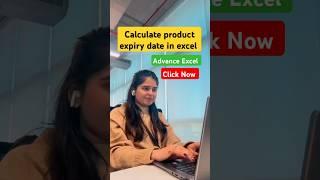 Calculate product expiry date in excel #excel #excelformula #exceltricks #expiry #products