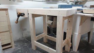 Workbench Storage Cabinet  DIY WoodWorking For Aug16