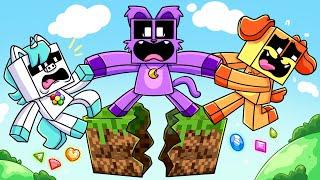 SMILING CRITTERS en SKYBLOCK Minecraft! Poppy Playtime Chapter 3 Animación