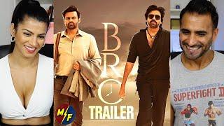 BRO Trailer REACTION!! | Pawan Kalyan | Sai Tej | Trivikram | Samuthirakani | ThamanS