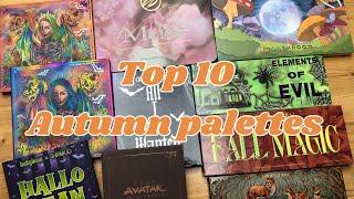 Top 10 autumn Eyeshadow palettes