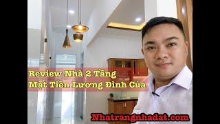 Bán Nhà 2 Tầng Nha Trang Khánh Hòa _  Mặt Tiền Đường LƯƠNG ĐÌNH CỦA