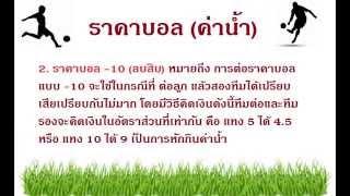 มารู้จักกับราคาบอลแบบต่อเงิน (ค่าน้ำ) ใน Sbobet แทงบอลกัน