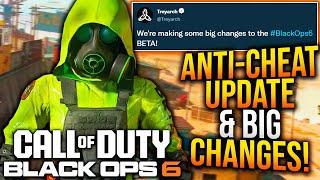 Black Ops 6: New BETA UPDATE PATCH NOTES, ANTI-CHEAT UPDATE, & More! (Big Changes Revealed)