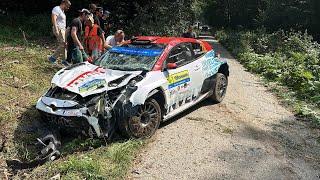 CRASH after the Finish line | FIA ERC BEST OF Barum Czech Rally Zlín 2024