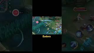 Eudora Target Lock Odette #mobilelegends #eudoragameplay #youtubeshorts #shortsvideo #mlbb #mlbbph