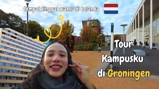 Nostalgia di Groningen: Campus tour dan mengunjungi flat pelajar