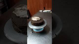 Choco truffle ganache cake | How to make choco ganache | choco garnish | whipped cream truffle