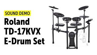 Roland TD-17KVX E-Drum Set - Sound Demo