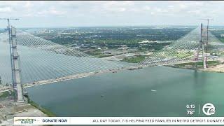 Bridge deck of Gordie Howe international Bridge is complete