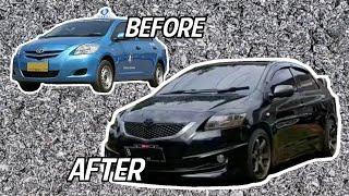 BUILD A TOYOTA VIOS in 11 MINUTES | Full video process Project MOBILKU#01