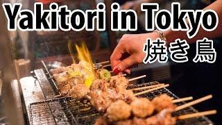 Eating Japanese Yakitori on Tokyo's Memory Lane (Piss Alley)