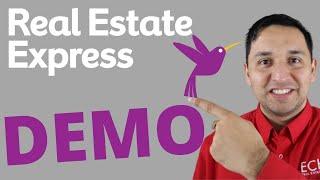 Real Estate Express Demo - REAL ESTATE EXPRESS ONLINE COURSE review