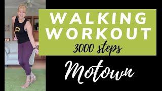 Motown Walking Workout | 3000 steps workout in 24 minutes | Fit over 50 with Marion Brand