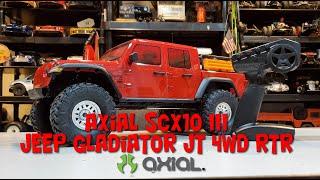 Unboxing and Thought on the Axial SCX10 III Jeep Gladiator JT 4WD RTR