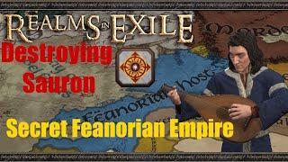 Destroying Sauron with Song as the last Feanorian in Realms in Exile V4