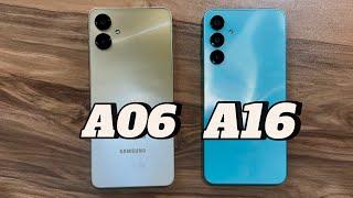 Samsung Galaxy A06 vs Samsung Galaxy A16 5G