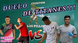 ABRAHAM Y MASCARITA  VS  NEFAS Y MOMITO  *FRONTÓN LOS PILLOS* 2do Partido  #frontonamano #fronton