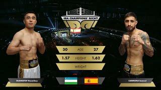 51kg DUSMATOV Hasanboy (UZB) vs CARMONA Samuel (ESP) | IBA Champions' Night | April 14, 2024