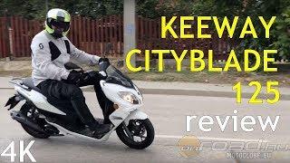 Keeway Cityblade 125 scooter review (4K) - Onroad.Bike