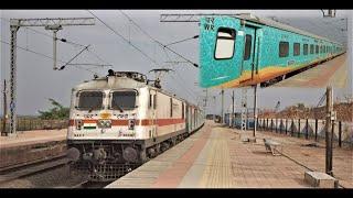 Full Speed and Honking -- Clone Special Train in Humsafar Livery!