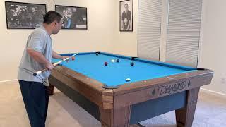 Diamond 9’ Pro-Am Pool Table - #RO48