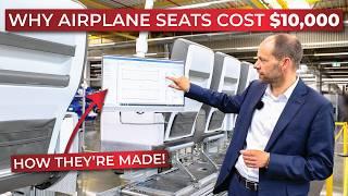 How high-tech AIRPLANE SEATS are manufactured in Germany... | Behind the scenes at RECARO!