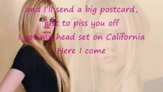 Avril Lavigne - Headset with lyrics