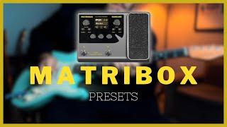 #presets MATRIBOX // DA PRA TIRAR SOM COM UMA PEDALEIRA DE 500 REIAS