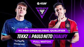 FC PRO OPEN QUALIFICATION | TEKKZ V BANDAR & PAULO NETO V ABOFAWZI | FC PRO OPEN GLOBAL QUALIFIER