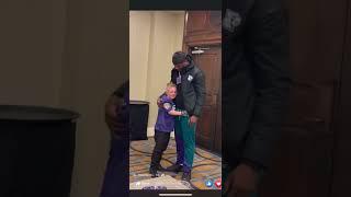 Lamar Jackson meets his biggest fan  | New York Post Sports #shorts